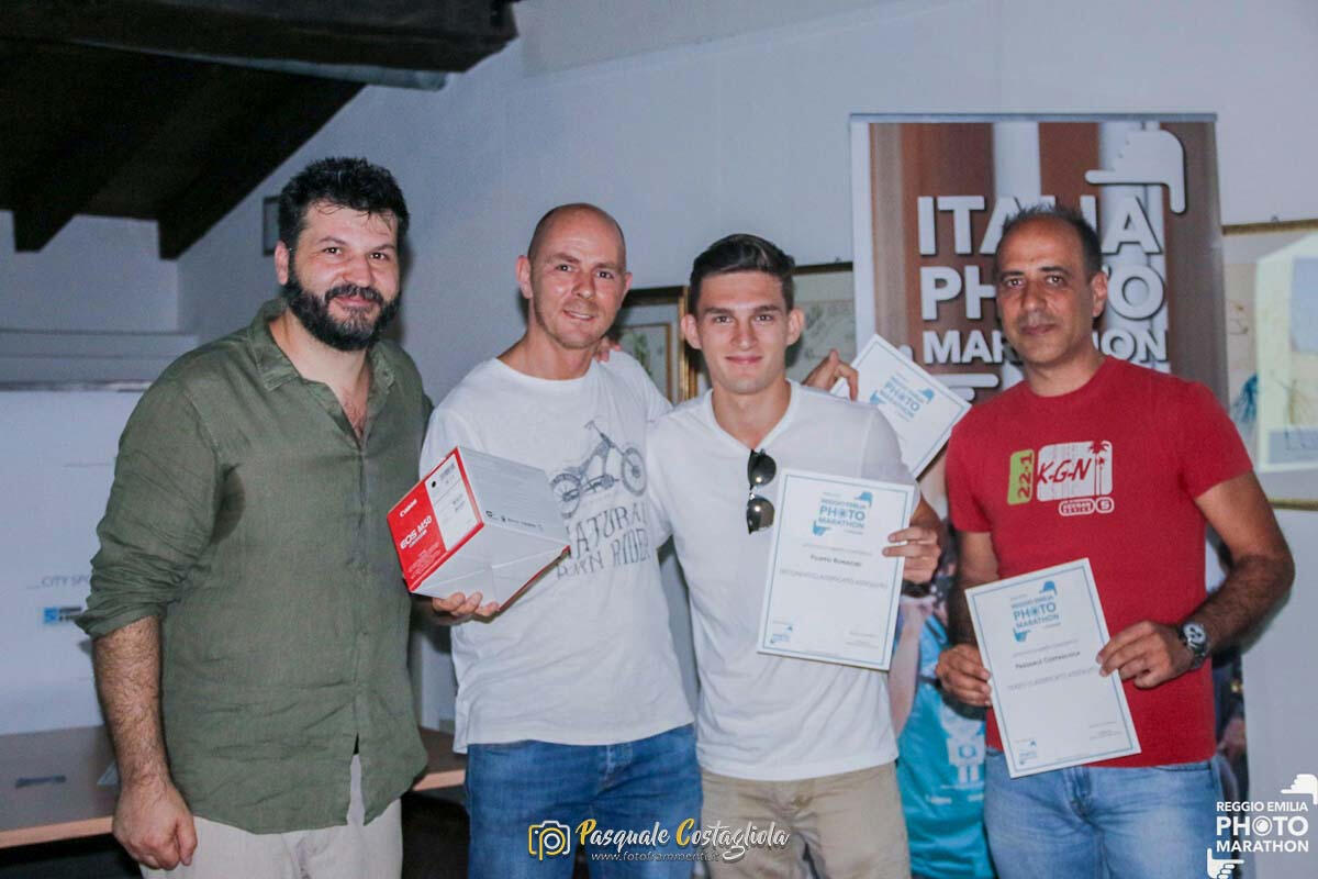 da destra 3°, 2° e 1°